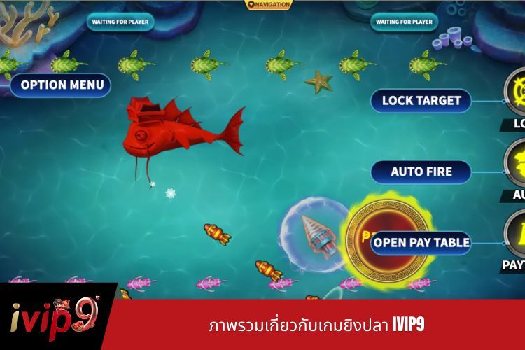 ภาพรวมเกี่ยวกับเกมยิงปลา IVIP9
